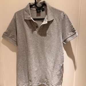 Boss Gray Polo Shirt size S